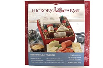 Hickory Farms Hickory Holiday Favorites, 10.15 Ounces, Sausage, Cheese & Crackers