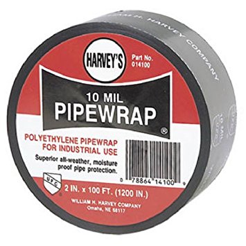 Harvey 014100 2-Inch by 100-Foot 10ML Pipewrap