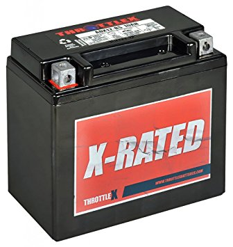 ThrottleX Batteries - ADX12-BS - AGM Replacement Power Sport Battery