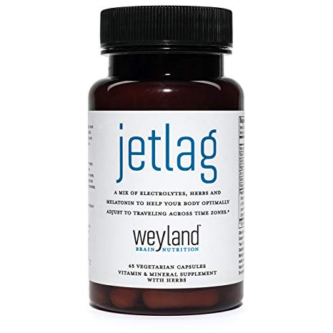 Jet Lag Recovery – Designed to Help Your Body Optimally Adjust to Traveling Across Time Zones (w/Melatonin & Herbs)*