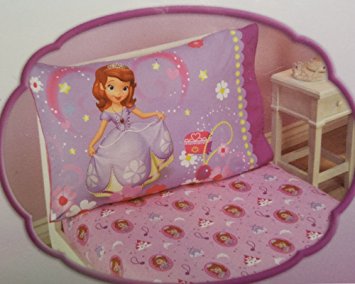 Toddler Bedding Sets For Girls - Sofia The First 2 Piece Toddler Sheet Set