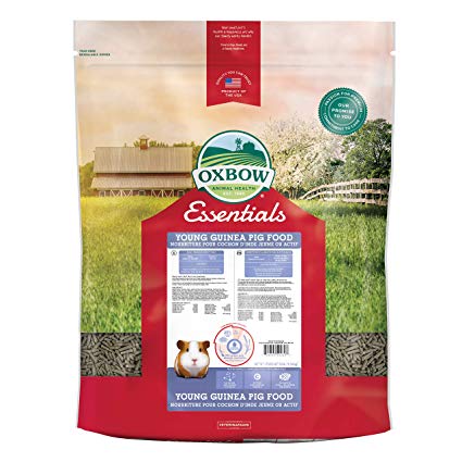 Oxbow Animal Health Cavy Performance Essentials Young Guinea Pig Food, 25-Pound
