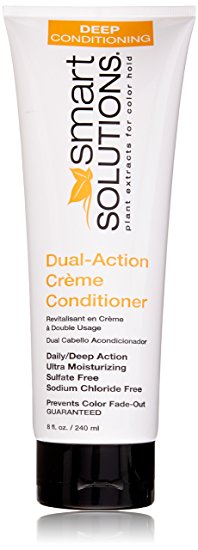 Smart Solutions Dual Action Creme Conditioner, 8 Fluid Ounce