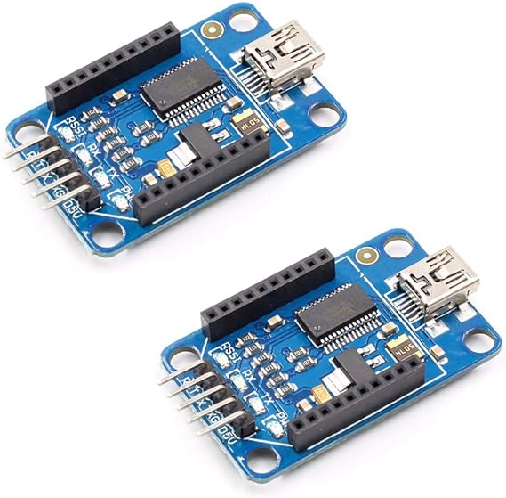 HiLetgo 2pcs Xbee Adapter Xbee USB Adapter FT232RL USB to Serial Adapter for XBEE Arduino