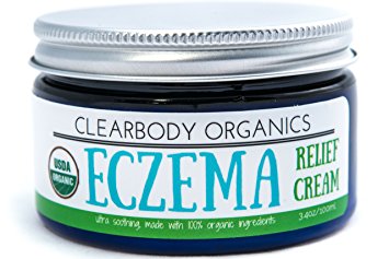 Eczema Relief Treatment Cream- Advanced Healing, Ultra Soothing Organic Moisturizer- Instant and Lasting Natural Relief For Adults & Children- With Organic Aloe Vera, Shea Butter, Beeswax & Vitamin E