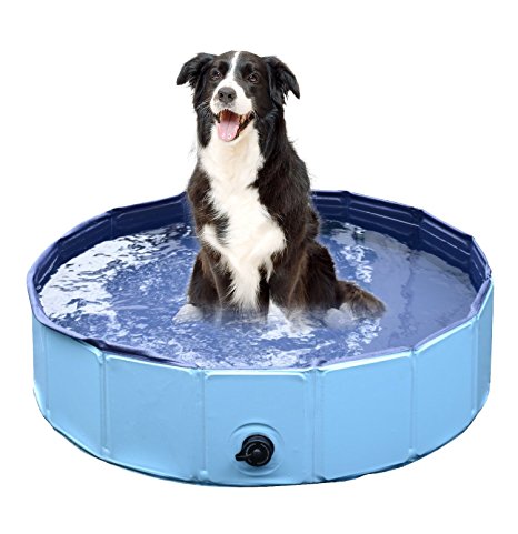Jasonwell Foldable Dog Pet Bath Pool ,Collapsible Dog Pet Pool Bathing Tub for Dogs or Cats