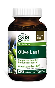 Gaia Herbs Olive Leaf, 120 Liquid Phyto-Capsules