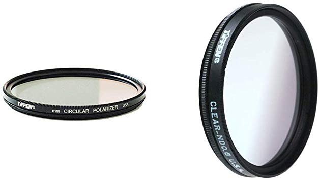 Tiffen 77mm Circular Polarizer with Graduated Neutral Density 0.6 Filter