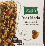 Kashi Chewy Granola Bars Dark Mocha Almond 6 bars 74 Ounce Pack of 6