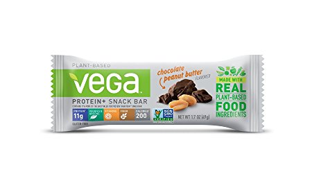 Vega Protein  Snack Bar, Chocolate Peanut Butter, 1.7 Ounce