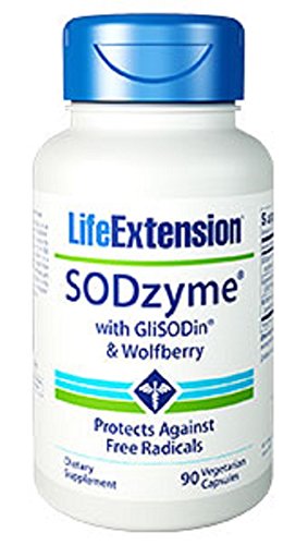 Life Extension SODzyme w/GliSODin & Wolfberry, 90 vegetarian capsules