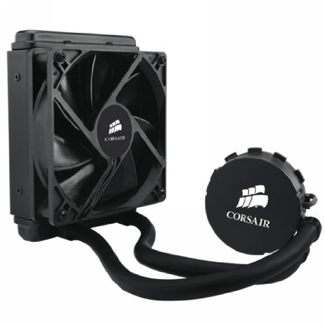 Corsair Hydro Series H55 High Performance All-in-One Liquid CPU Cooler, 120 mm Radiator