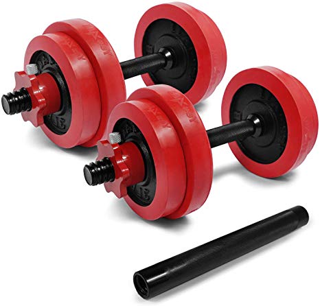 Yes4All Adjustable Dumbbells 40, 50, 52.5, 60, 105 to 200 lbs with Connector Options