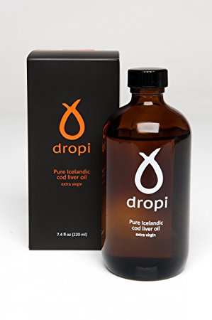 Dropi 220 ml Pure Icelandic Extra Virgin Cod Liver Oil by Dropi
