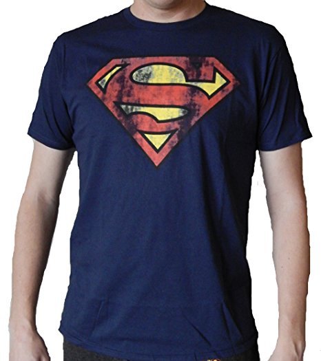 Bioworld Men's Superman Logo Tee