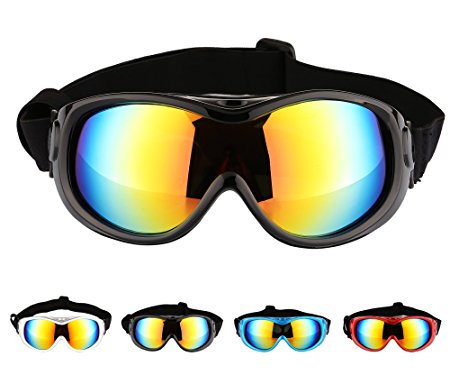 Hi Kiss Dog Goggles Large Sunglasses UV Protection for Driving Cycling and Anti-Fog