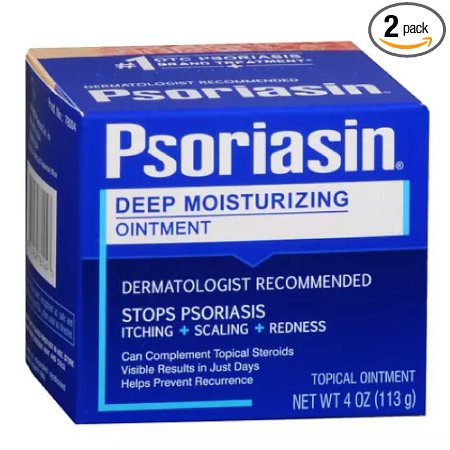PSORIASIN Deep Moisturizing Ointment 4 oz ( Pack of 2)