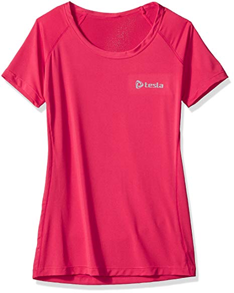 Tesla Women's Compression Long Sleeve T-Shirts Cool Dry Baselayer FUD01/FUT02/FUB03