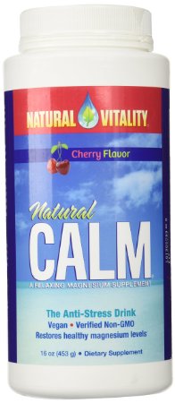 Natural Vitality Calm Cherry, 16 Ounce