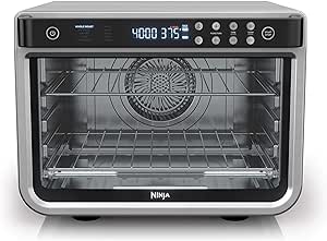 Ninja DT201C, Foodi 10-in-1 XL Pro Air Fry Oven, Stainless steel, 1800W (Canadian version)