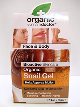 Organic Doctor Organic Snail Gel, 1.7 fl oz Moisturizing Restoring Face & Body Skincare