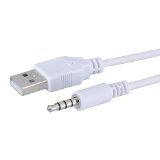 Everydaysource Compatible with iPod Shuffle 2ND GEN USB CABLE SYNC  CHARGER CORD
