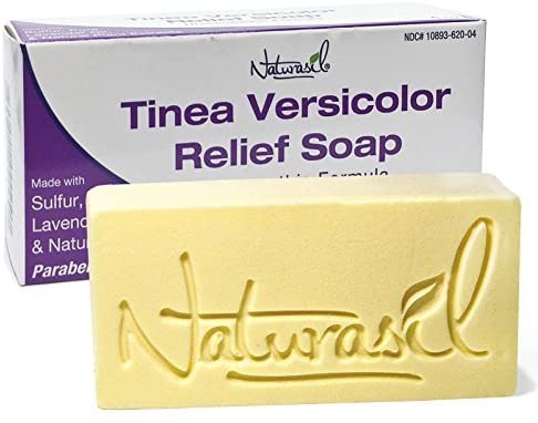 Naturasil Homeopathic Remedies Tinea Versicolor 10% Sulfur Soap - 4 Ounce Bar