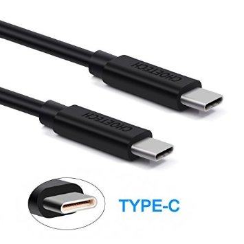 CHOETECH USB-C to USB-C Cable 165ft05M for USB Type-C Devices Including the new MacBook ChromeBook Pixel Nexus 5X Nexus 6P Nokia N1 Tablet LG G5 and More