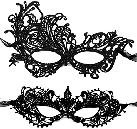 Masquerade Mask for Women Venetian Lace Mask for Costumes Party Ball Prom