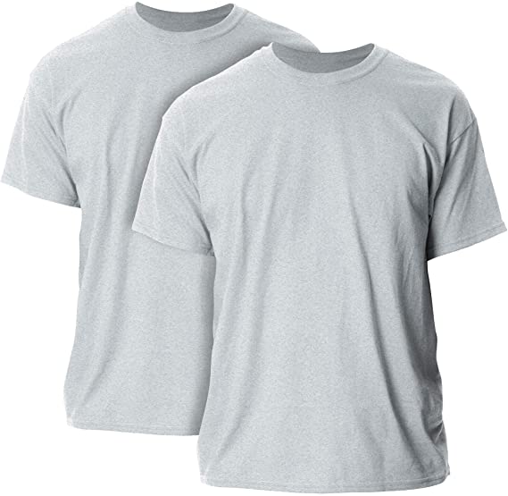 Gildan Men's Heavy Cotton T-Shirt, Style G5000, 2-Pack