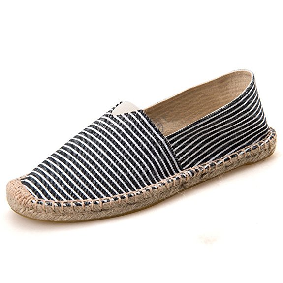 LaRosa Women's Sneaker Casual Fashion Loafer Slip-On Espadrille Flat Canvas Shoes