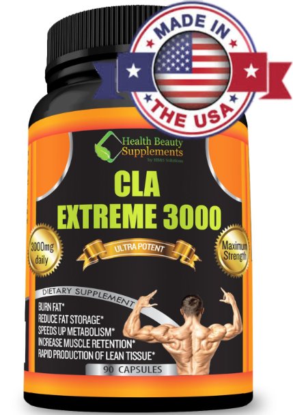 ★***EXTREME WEIGHT LOSS***★The Most Powerful And Proven Pharmaceutical Grade Weight Loss Dietary Supplement Is Here By The Brand That Brought You The Best Garcinia Cambogia & Colon Cleanse!CLA 3000