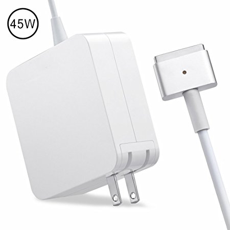 Macbook Air Charger 45w T Type Power Adapter Magnetic For Apple Macbook All Air Series 11 And 13-inch (After Late 2012)