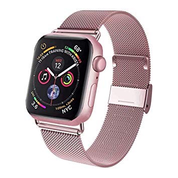 GBPOOT Compatible for Apple Watch Band 38mm 40mm 42mm 44mm, Wristband Loop Replacement Band for Iwatch Series 4,Series 3,Series 2,Series 1