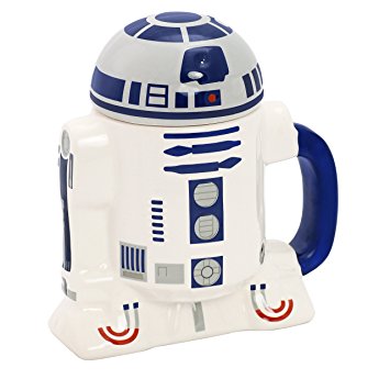 Star Wars R2-d2 Ceramic Mug With Lid