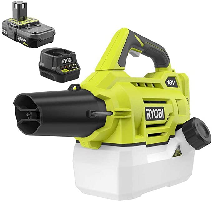 RYOBI ONE  18-Volt Lithium-Ion Cordless Mister with 2.0 Ah Battery and Charger Included