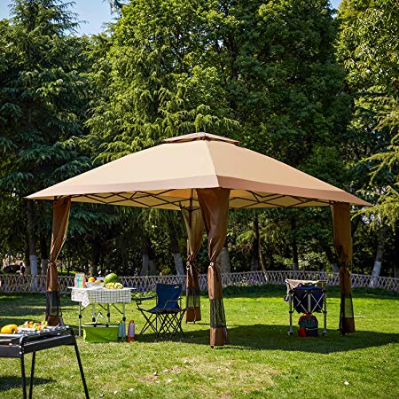 Suntime 12' x 12' Outdoor Gazebo Canopy Party Wedding Tent