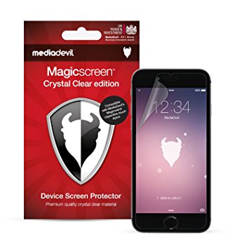 Apple iPhone 7 Screen Protector, MediaDevil Magicscreen Crystal Clear (Invisible) Edition - (2 x Protectors)