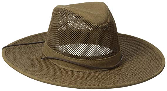 Henschel Crushable Soft Mesh Aussie Breezer Hat