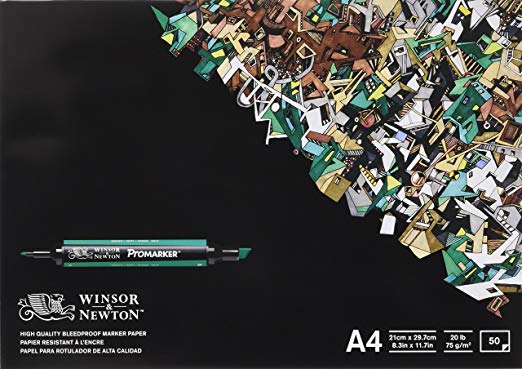 Winsor & Newton A4 Bleedproof Paper (Pack of 50 Sheets)