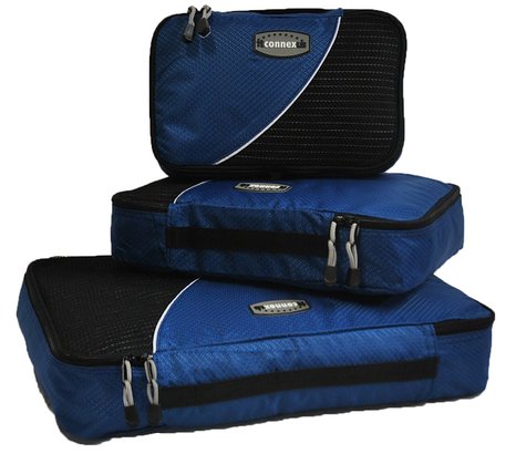 Packing Cubes Set for Travel 3-Piece Organizers for Luggage