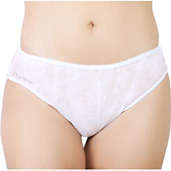 Supersoft Disposable Knickers (5 Pack) - Comfortable Lightweight Ideal for Hospital and Travel Underwear. Pregnancy Postpartum Underwear Maternity Knickers. C Section Pants Panties Briefs
