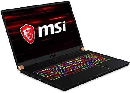 MSI GS75 Stealth 10SFS-035 17.3" 300Hz 3ms Ultra Thin and Light Gaming Laptop Intel Core i7-10750H RTX 2070 Super 32GB 512GB NVMe SSD Win10PRO VR Ready