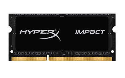 HyperX Impact Black 8 GB 1866 MHz DDR3L CL11 SODIMM Laptop Memory Module
