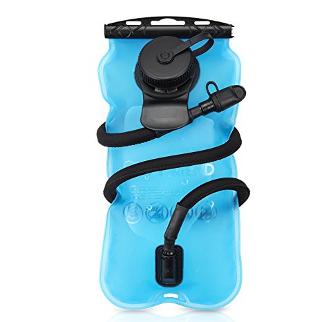 GoFriend® 3 Litres 3L(100oz) Outdoor Hydration Bladder Water Reservoir Pack Backpack System Water Bag, BPA-FREE & FDA Approved, Great for Cycling, Hiking, Running, Camping, Walking