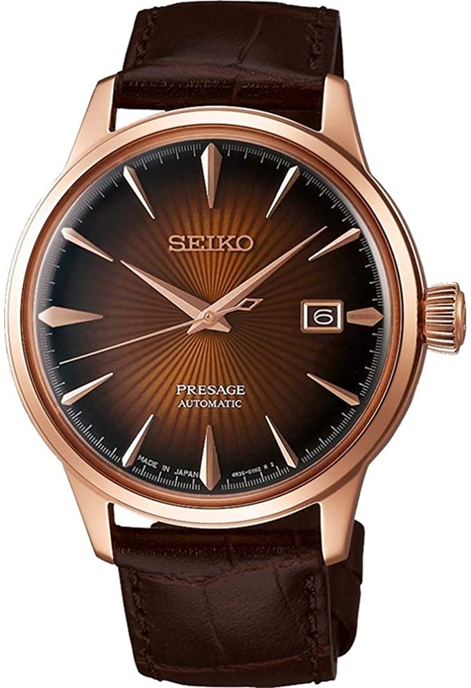 SEIKO PRESAGE Automatic Brown Gradient Cocktail Time"Manhattan" SRPB46J1