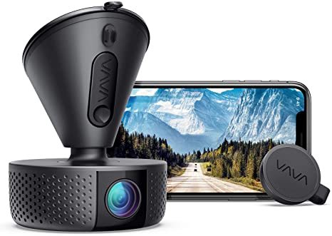 Dash Cam, VAVA 4K 3840X2140@30Fps Wi-Fi Car Dash Camera with Sony Night Vision Sensor, Dashboard Camera Recorder with Parking Mode, G-Sensor, Loop Recording, Support 256GB Max