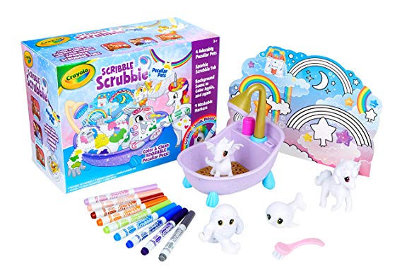 Crayola Scribble Scrubbie Peculiar Pets, Gift for Kids, Ages 3, 4, 5, 6 (Amazon Exclusive)