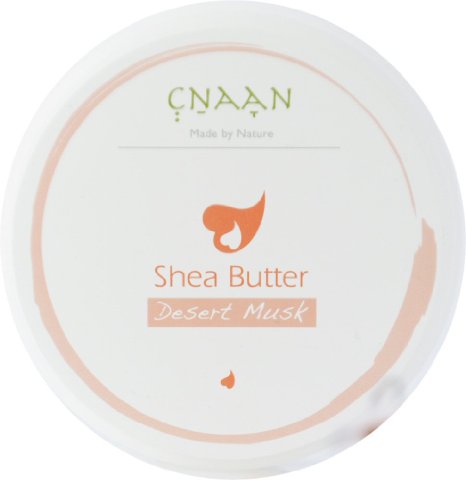 Shea Body Butter Desert Musk - Enriched with Organic Shea Butter and Coconut Oil - No Parabens No Paraffins No Sls Sles CNAAN - Made By Nature