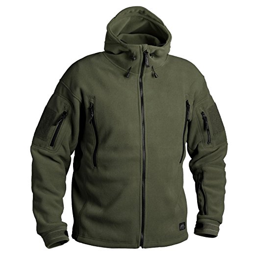 Helikon Patriot Hooded Tactical Fleece Jacket Olive